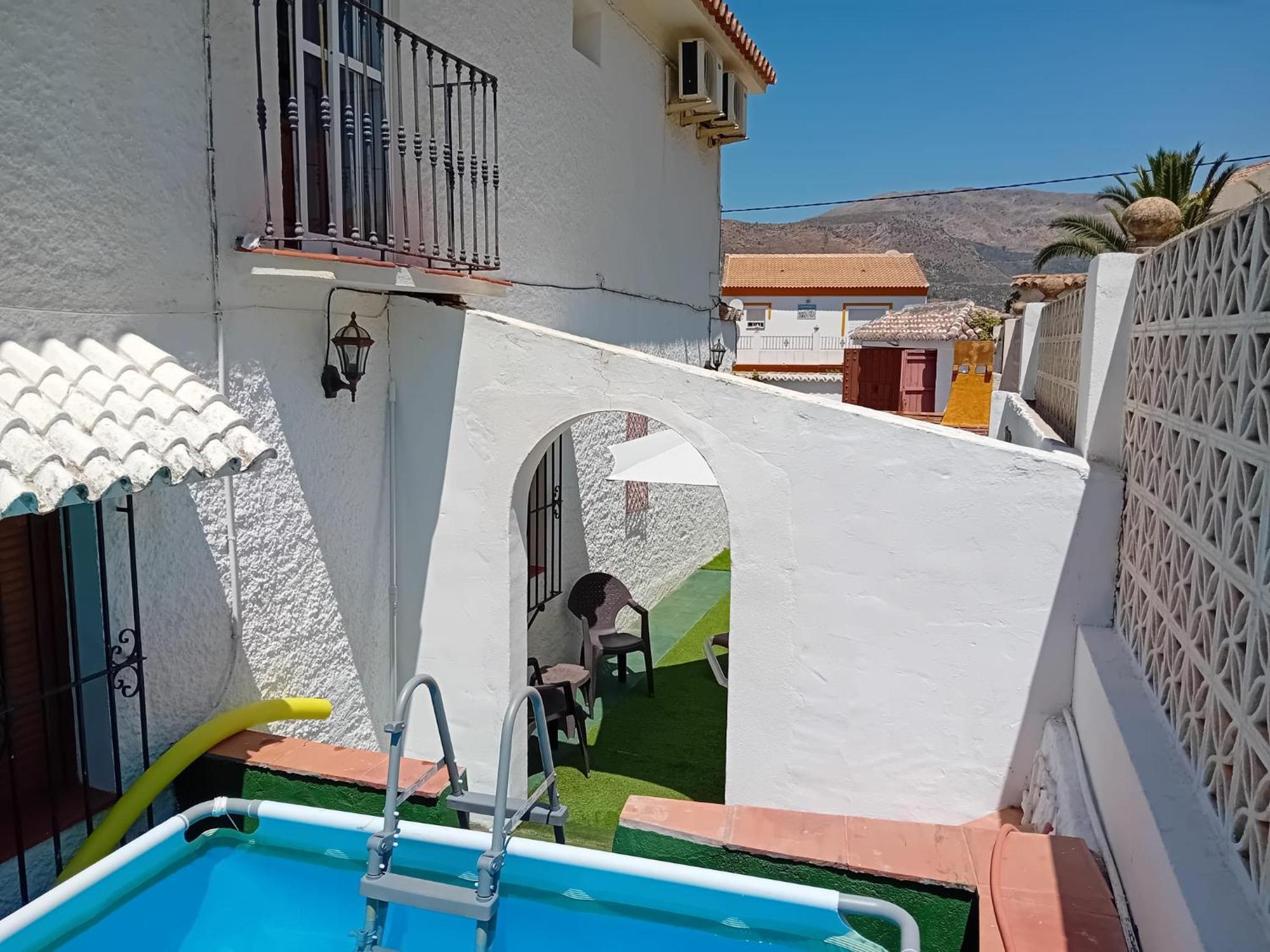 Casa Patio De Los Naranjos Piscina Privada Alcaucín エクステリア 写真